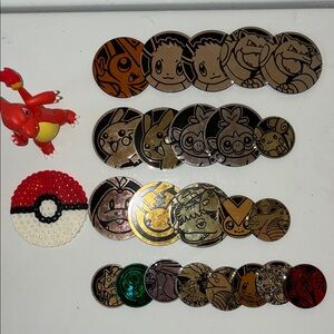 25 Pokemon Coin Collector pieces